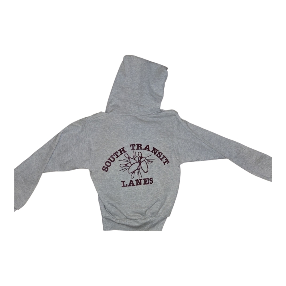Vintage Gray South Transit Lanes Hoodie Size S